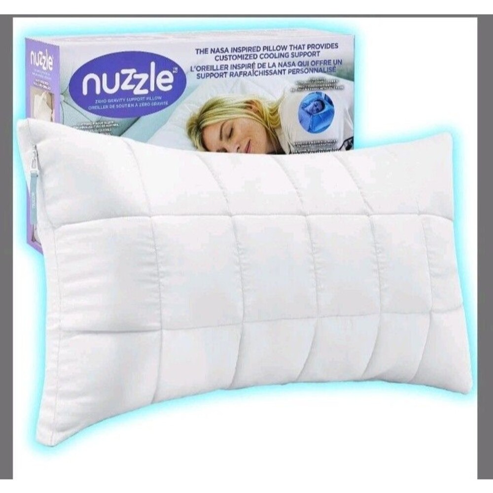 Nuzzle Adjustable Firm Pillow Set Of 2 Luxury King Size Bed Pillow Read